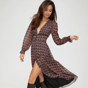 Wilfred Maxine Midi Dress - Black/Varda